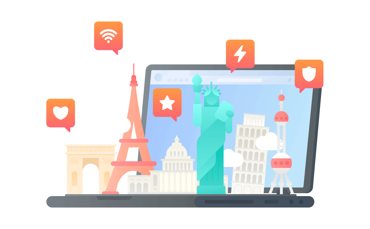 在安道尔连接到中国的软件 - APP回国